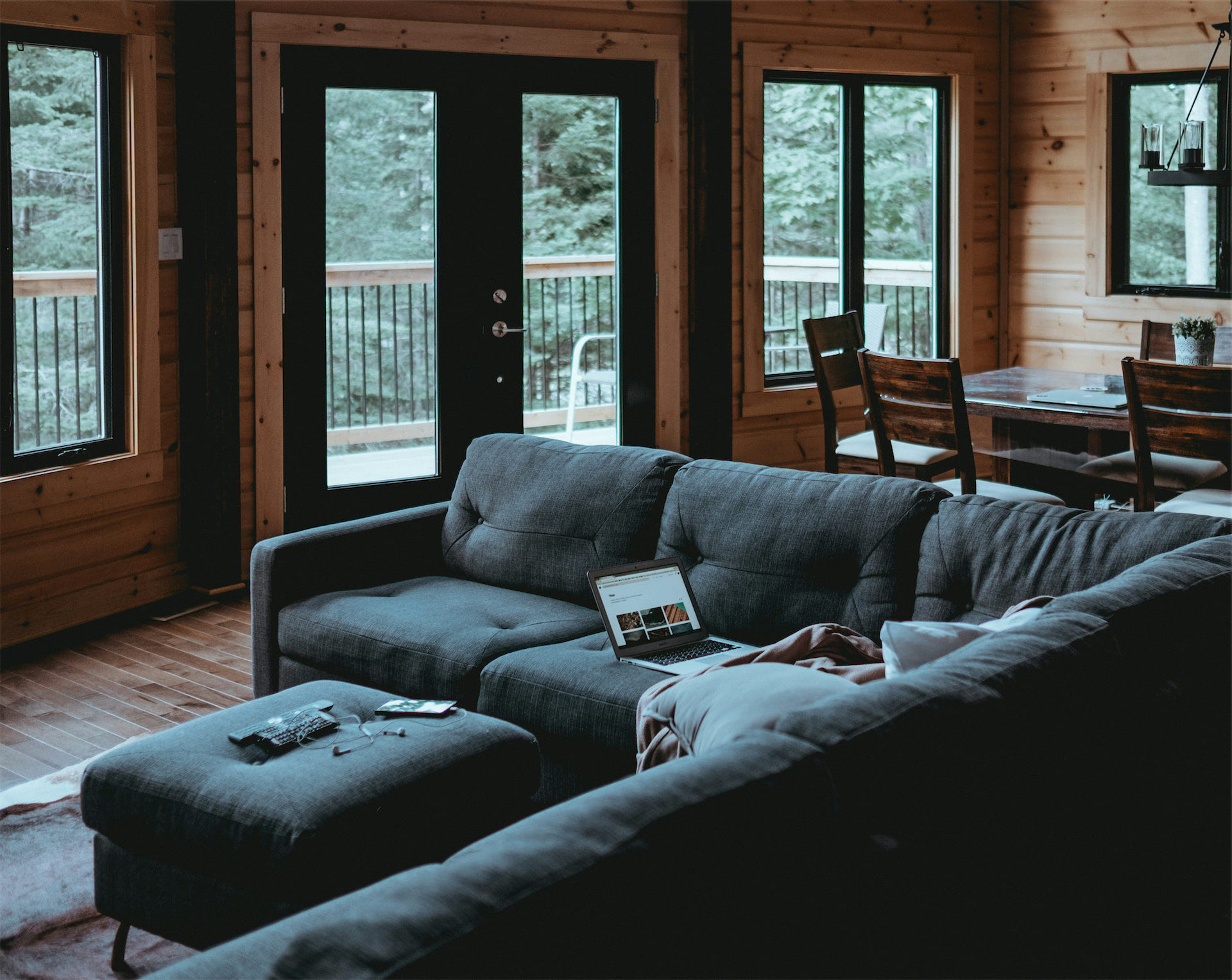 couch in a home